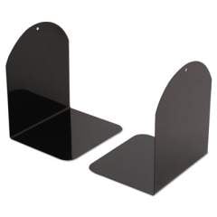 Universal Magnetic Bookends, 6 x 5 x 7, Metal, Black (54071)