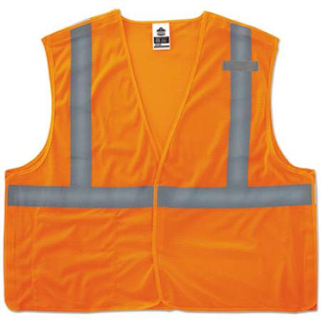 ergodyne GloWear 8215BA Type R Class 2 Econo Breakaway Mesh Vest, Orange, L/XL (21065)