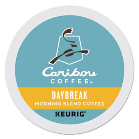 Caribou Coffee Daybreak Morning Blend Coffee K-Cups, 96/Carton (6994CT)