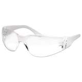 Boardwalk Safety Glasses, Clear Frame/Clear Lens, Anti-Fog, Polycarbonate, Dozen (00022)