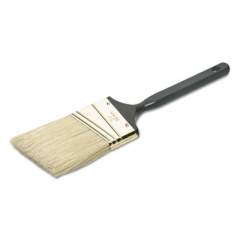 AbilityOne 8020015964254 SKILCRAFT Natural Bristle Paint Brush, 0.56" Wide, Angled Profile, Plastic Handle