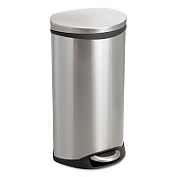 Step-On Medical Receptacle, 7.5 gal, Steel, Stainless Steel (9902SS)