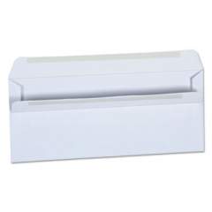 Universal Self-Seal Business Envelope, #10, Square Flap, Self-Adhesive Closure, 4.13 x 9.5, White, 500/Box (36100)