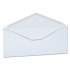 Universal Business Envelope, #10, Monarch Flap, Gummed Closure, 4.13 x 9.5, White, 250/Carton (36319)