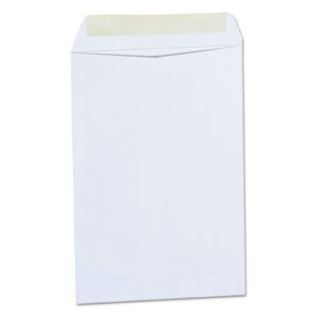 Universal Catalog Envelope, #1 3/4, Square Flap, Gummed Closure, 6.5 x 9.5, White, 500/Box (40104)