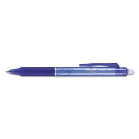 Pilot FriXion Clicker Erasable Gel Pen, Retractable, Extra-Fine 0.5 mm, Blue Ink, Blue Barrel, Dozen (32521)