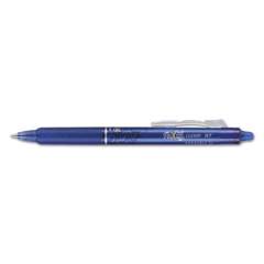 Pilot FriXion Clicker Erasable Gel Pen, Retractable, Fine 0.7 mm, Blue Ink, Blue Barrel (31451)