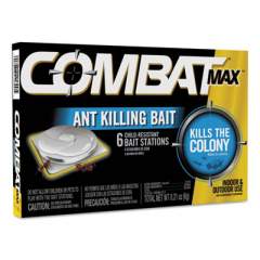 Combat Source Kill MAX Ant Killing Bait, 0.21 oz each, 6/Pack, 12 Packs/Carton (55901)