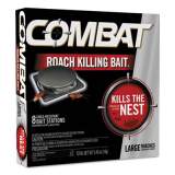 Combat Source Kill Large Roach Killing System, Child-Resistant Disc, 8/Box, 12 Boxes/Carton (41913CT)
