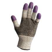 KleenGuard G60 Purple Nitrile Gloves, 230 mm Length, Medium/Size 8, Black/White, 12 Pair/CT (97431CT)