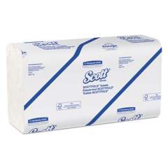 Pro Scottfold Towels, 9 2/5 x 12 2/5, White, 175 Towels/Pack, 25 Packs/Carton (01980)