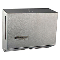 Windows Scottfold Compact Towel Dispenser, 10.6 x 4.75 x 9, Stainless Steel (09216)