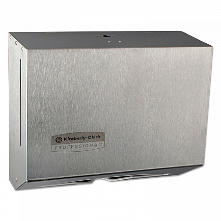 Windows Scottfold Compact Towel Dispenser, 10.6 x 4.75 x 9, Stainless Steel (09216)