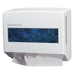 Kimberly-Clark Professional Scottfold Compact Towel Dispenser, 13.3 x 10 x 13.5 Pearl White (09217)