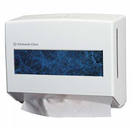 Scottfold Compact Towel Dispenser, 10.75 x 4.75 x 9, Pearl White (09217)