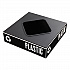 Public Square Recycling Container Lid, Square Opening, 15.25w x 15.25d x 2h, Black (2989BL)