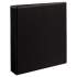Avery Durable View Binder with DuraHinge and EZD Rings, 3 Rings, 1.5" Capacity, 11 x 8.5, Black, (9400) (09400)