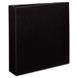 Avery Durable Non-View Binder with DuraHinge and Slant Rings, 3 Rings, 2" Capacity, 11 x 8.5, Black (27550)