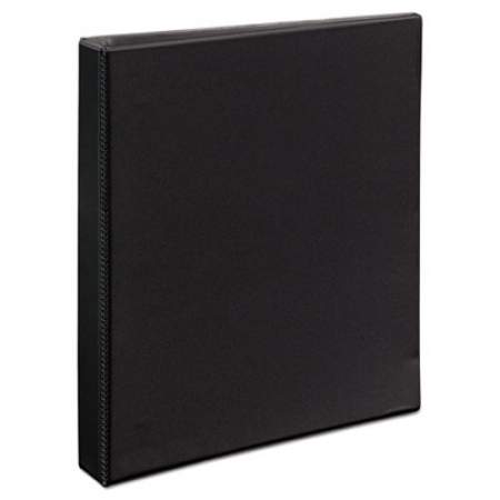 Avery Durable View Binder with DuraHinge and EZD Rings, 3 Rings, 1" Capacity, 11 x 8.5, Black, (9300) (09300)