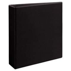 Avery Durable View Binder with DuraHinge and EZD Rings, 3 Rings, 2" Capacity, 11 x 8.5, Black, (9500) (09500)