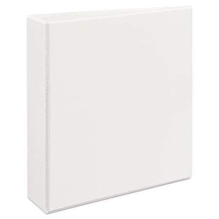 Avery Durable View Binder with DuraHinge and EZD Rings, 3 Rings, 2" Capacity, 11 x 8.5, White, (9501) (09501)