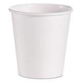 Dart Single-Sided Poly Paper Hot Cups, 10 oz, White, 1,000/Carton (510W)