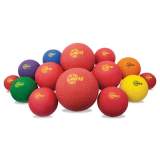 Champion Sports Playground Ball Set, Multi-Size, Multi-Color, 14/Set (UPGSET1)
