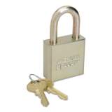 AbilityOne 5340015881036, Padlock without Chain, 1-1/8" Shackle Height, Keyed Different