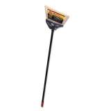 O-Cedar Commercial MaxiPlus Professional Angle Broom, 51" Handle, Black, 4/Carton (91351CT)