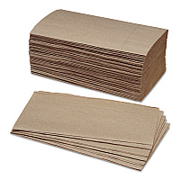 8540014940911, SKILCRAFT Folded Paper Towels, 1-Ply, 9.25 x 10.75, Kraft, 250/Bundle, 16 Bundles/Box (4940911)