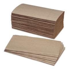 AbilityOne 8540014940911, SKILCRAFT, Folded Paper Towels, Kraft, 9.25w, 250/Bundle, 16 Bundles/Box