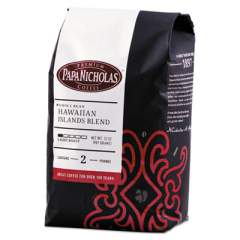 PapaNicholas Coffee Premium Coffee, Whole Bean, Hawaiian Islands Blend (32003)