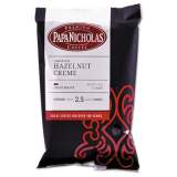 PapaNicholas Coffee Premium Coffee, Hazelnut Creme, 18/Carton (25187)