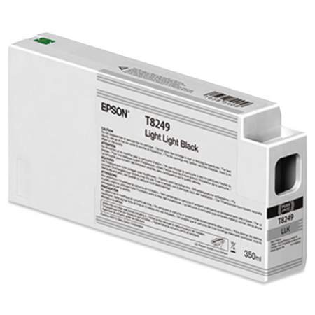 Epson T824900 (824) ULTRACHROME HDX INK, 350 ML, LIGHT LIGHT BLACK