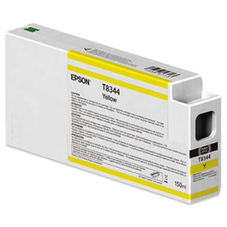 Epson T834400 (834) ULTRACHROME HDX INK, 150 ML, YELLOW