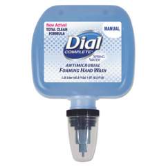 Dial Professional Antimicrobial Foaming Hand Wash, Spring Water Scent, 1.25 L Cartridge, 3/Carton (13441CT)