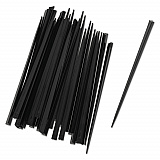 Prism Picks, Plastic, 4", Black, 500/Box, 5 Boxes/Carton (RP1494BK)