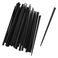 Prism Picks, Plastic, 4", Black, 500/Box, 5 Boxes/Carton (RP1494BK)