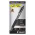 Pilot G2 Premium Gel Pen, Retractable, Fine 0.7 mm, Black Ink, Smoke Barrel, Dozen (31020)