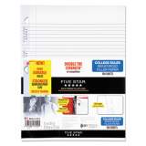 Five Star Reinforced Filler Paper, 3-Hole, 8.5 x 11, College Rule, 100/Pack (17010)