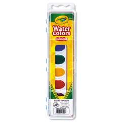 Crayola Artista II 8-Color Watercolor Set, 8 Assorted Colors, Palette Tray (531508)