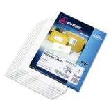 AbilityOne 7530013494464 SKILCRAFT Laser Labels, Label Printers, 3.33 x 4, White, 6/Sheet, 100 Sheets/Box