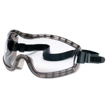 MCR Safety Stryker Safety Goggles, Chemical Protection, Black Frame (2310AF)