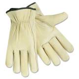 MCR Safety Full Leather Cow Grain Gloves, X-Large, 1 Pair (3211XL)