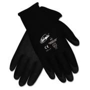 MCR Safety Ninja HPT PVC Coated Nylon Gloves, Medium, Black, 12 Pair/Box (N9699MDZ)