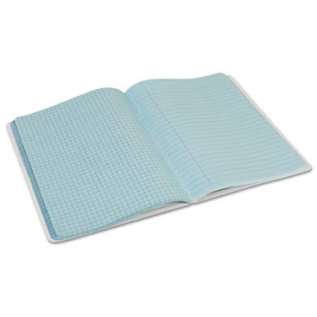 Pacon Composition Book, Narrow Rule, Blue Cover, 9.75 x 7.5, 200 Sheets (MMK37160)