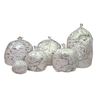 8105015171351, SKILCRAFT Trash Can Liner - High-Density, 10 gal, 8.89 mic, 24" x 23", Clear, 500/Carton (5171351)