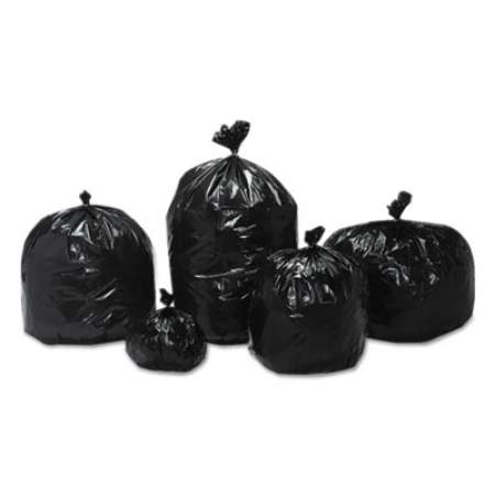 AbilityOne 8105013862428, SKILCRAFT Recycled Content Trash Can Liners, 65 gal, 1.5 mil, 50", Brown/Black, 100/Carton