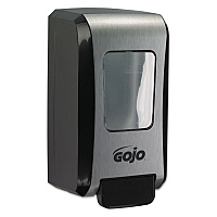 FMX-20 Soap Dispenser, 2 L, 6.5 x 4.7 x 11.7, Black/Chrome, 6/Carton (527106)