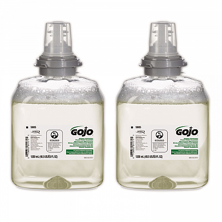 TFX Green Certified Foam Hand Cleaner Refill, Unscented, 1,200 mL, 2/Carton (566502CT)